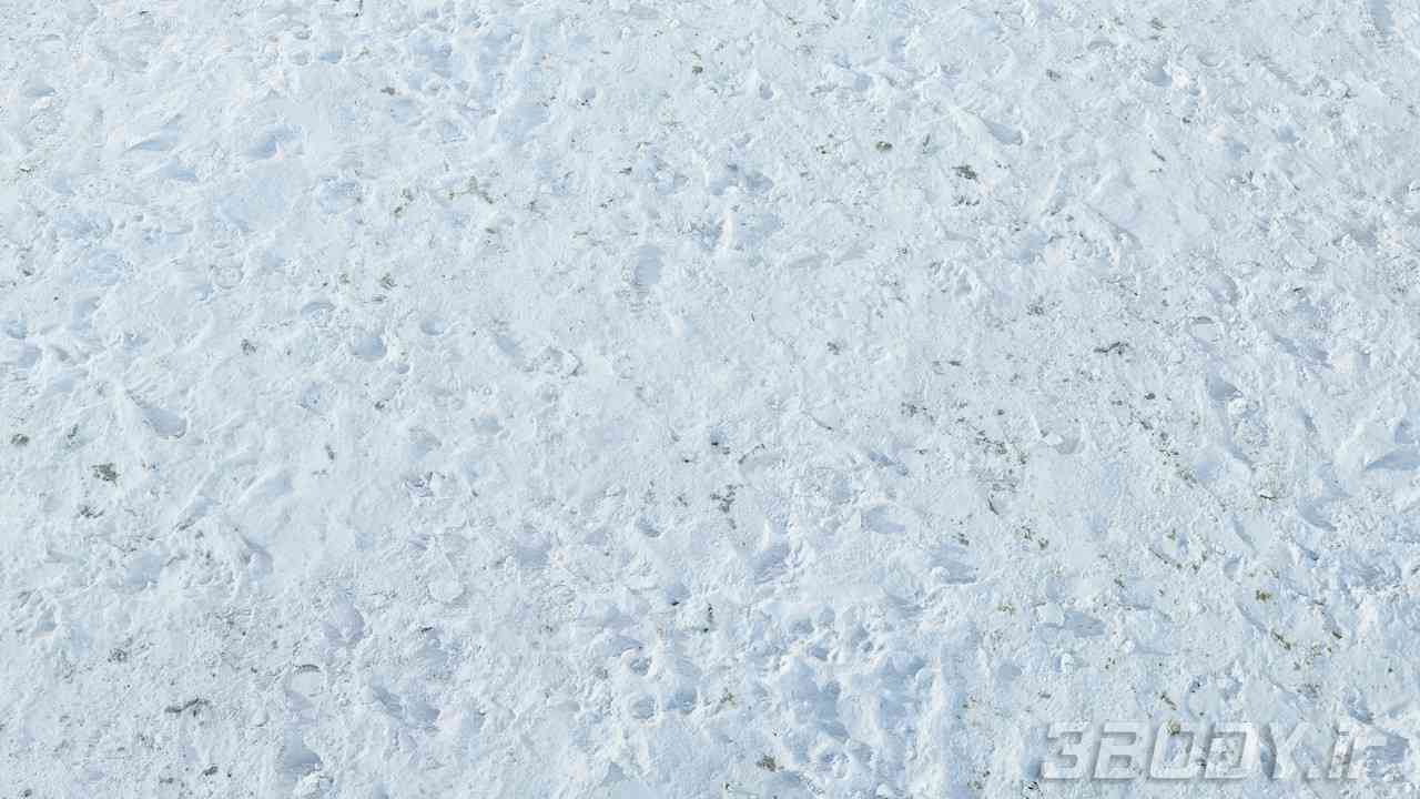 متریال زمین برفی snow ground عکس 1